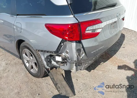 2020 Honda Odyssey Ex-L/Ex-L W/Navi Res from USA, damaged, VIN 5FNRL6H73LB002088